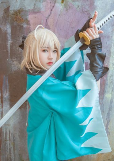 FGO 樱Saber 冲田总司 COS