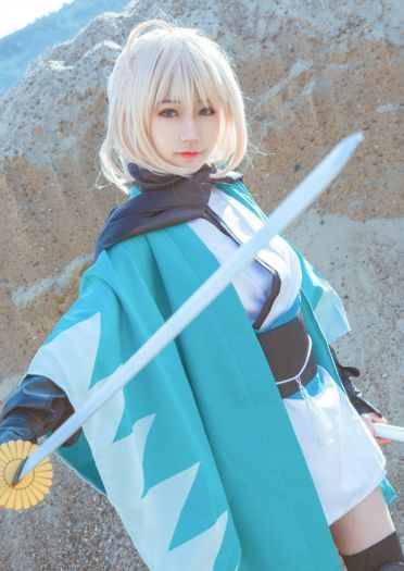 FGO 樱Saber 冲田总司 COS
