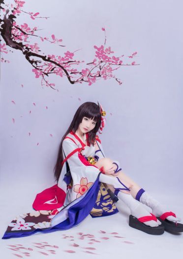 阴阳师 雪女 COS