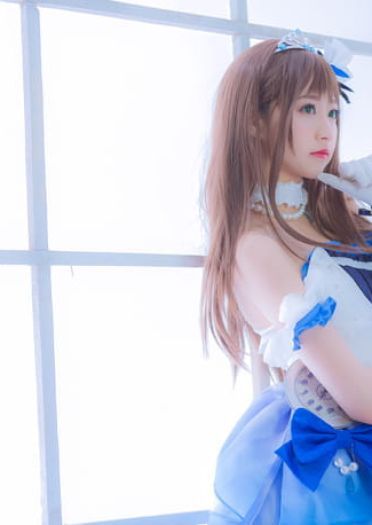 偶像大师:灰姑娘女孩 涩谷凛·演出服 COS