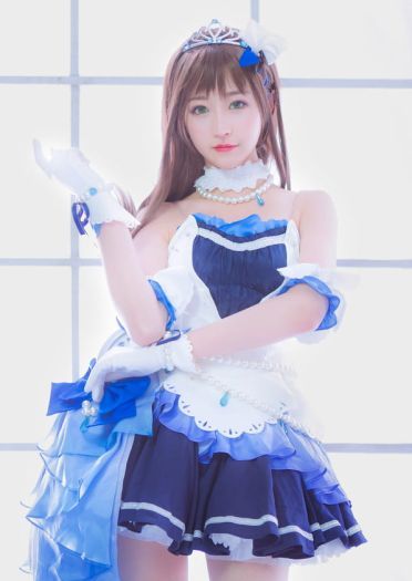 偶像大师:灰姑娘女孩 涩谷凛·演出服 COS