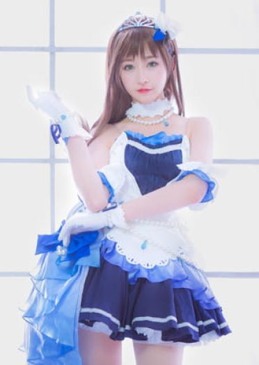 偶像大师:灰姑娘女孩 涩谷凛·演出服 COS
