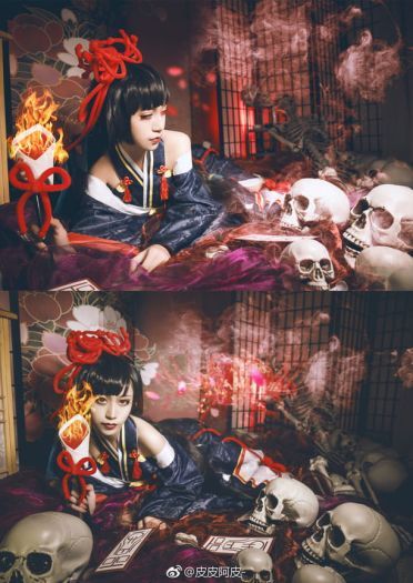 彼岸花cos阴阳师cos新鲜人