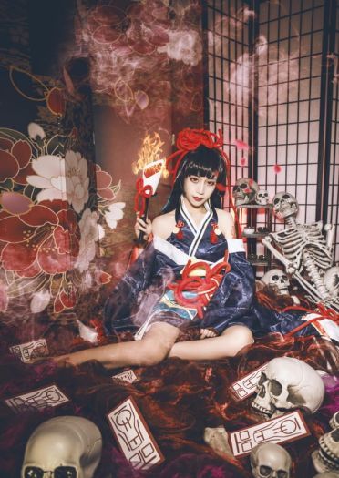 彼岸花cos阴阳师cos新鲜人