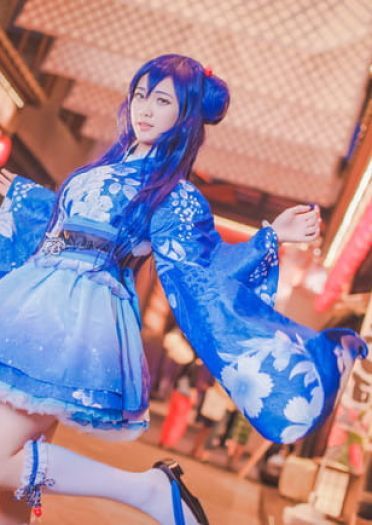 Lovelive！♡园田海未 夏日祭浴衣【终夜思君归】