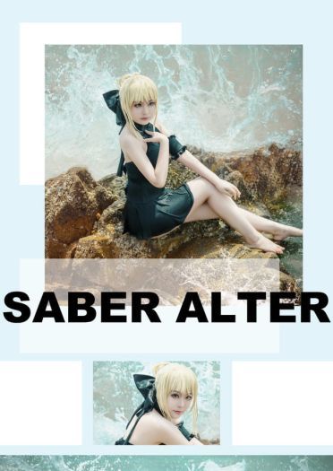 Saber Alter 水着 夏天就是要阳光和沙滩