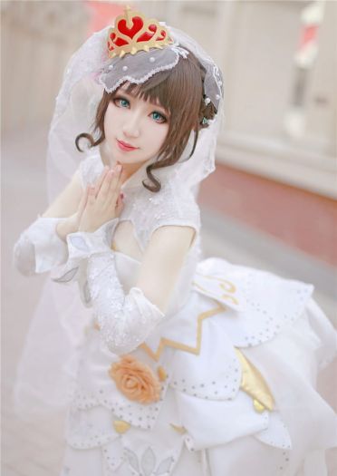 王者荣耀 小乔·纯白花嫁 COS