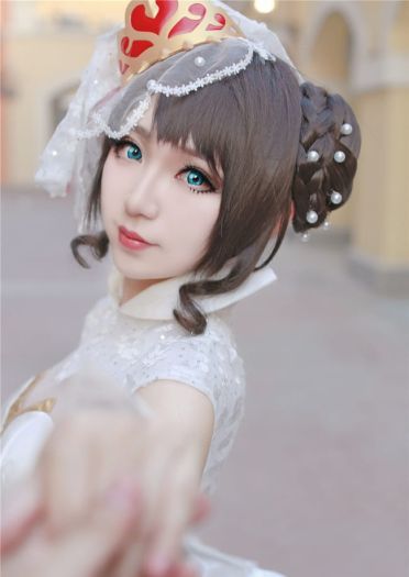 王者荣耀 小乔·纯白花嫁 COS