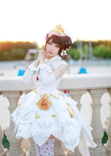 王者荣耀 小乔·纯白花嫁 COS