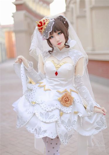 王者荣耀 小乔·纯白花嫁 COS