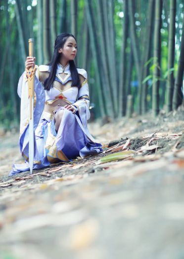 王者荣耀 露娜·紫霞仙子 COS