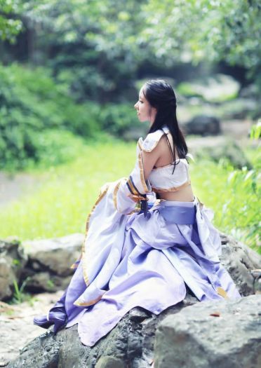 王者荣耀 露娜·紫霞仙子 COS