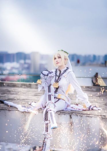 Fate/Extra 花嫁·尼禄 COS