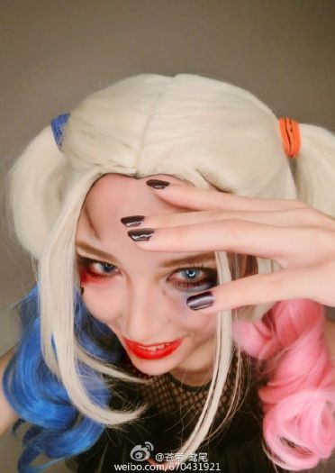 《自杀小队》哈莉·奎茵 COS妆容教程