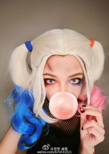 《自杀小队》哈莉·奎茵 COS妆容教程