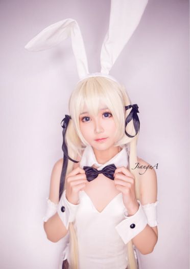 【cos正片】穹妹兔女郎cos