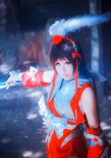 剑网三 天策战魂 军萝 COS