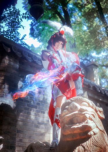 剑网三 天策战魂 军萝 COS