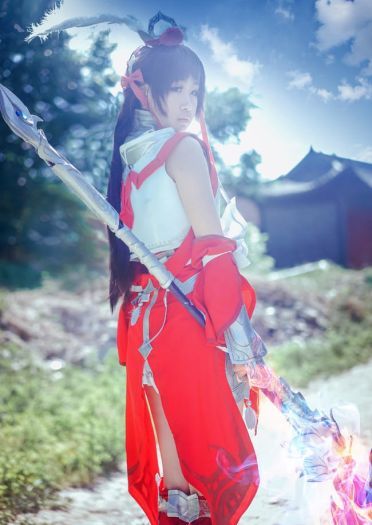 剑网三 天策战魂 军萝 COS