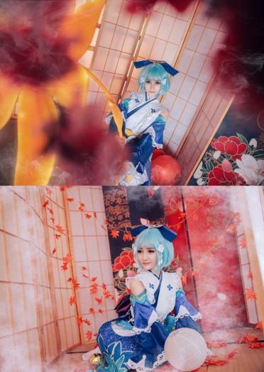 阴阳师莹草-丹枫秋意