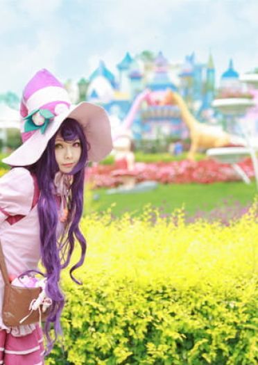 英雄联盟 露露·糖果女巫 COS