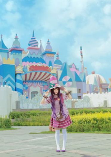 英雄联盟 露露·糖果女巫 COS