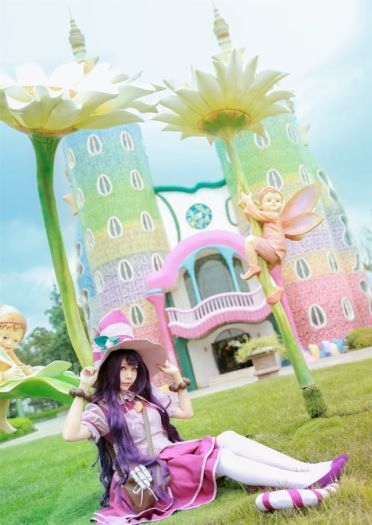 英雄联盟 露露·糖果女巫 COS