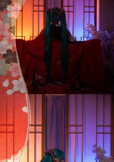 初音·百火缭乱 武士风COS