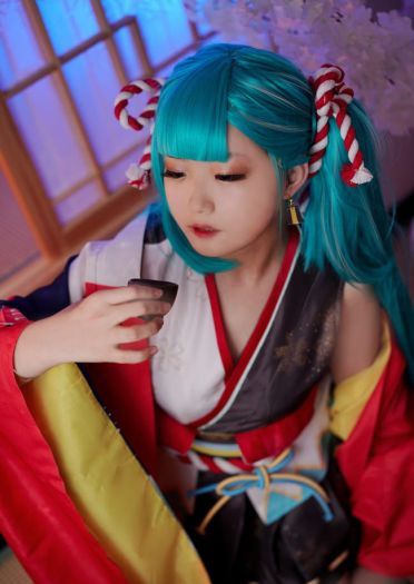 初音·百火缭乱 武士风COS