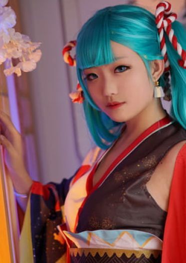 初音·百火缭乱 武士风COS