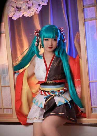 初音·百火缭乱 武士风COS