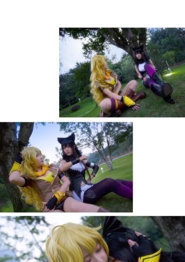 RWBY THIS WILL BE THE DAY 红白黑黄COS