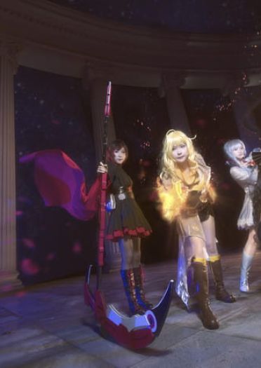 RWBY THIS WILL BE THE DAY 红白黑黄COS