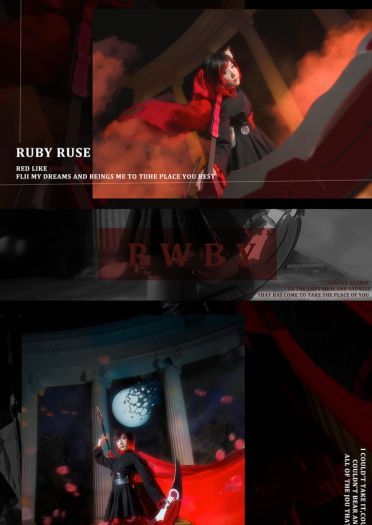 RWBY THIS WILL BE THE DAY 红白黑黄COS
