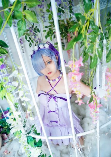 Re:从零开始的异世界生活 睡衣蕾姆·艾米莉亚风 COS