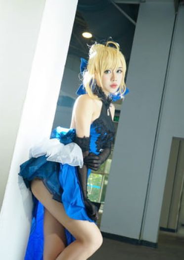 fate extella saber蓝礼服