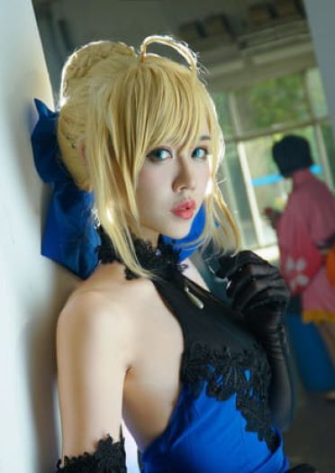 fate extella saber蓝礼服