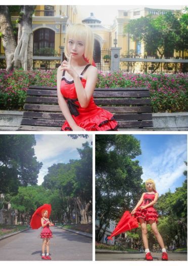 尼禄深红洋裙ver.