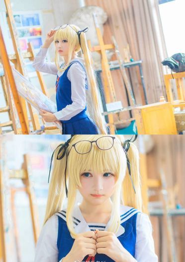 路人女主的养成方法 笑与哭的英梨梨 COS