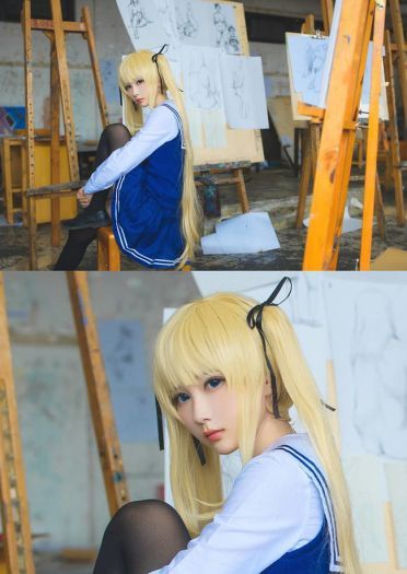 路人女主的养成方法 笑与哭的英梨梨 COS