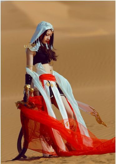 剑网三 明教喵姐 启明X儒风 COS