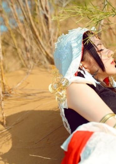 剑网三 明教喵姐 启明X儒风 COS