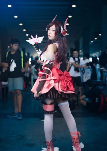 守望先锋 魔法少女D.VA 南宁climax场照