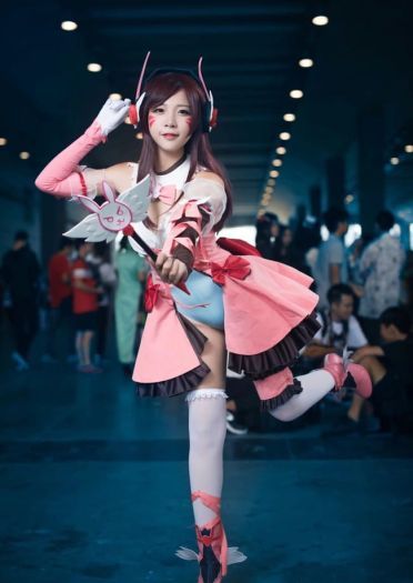守望先锋 魔法少女D.VA 南宁climax场照