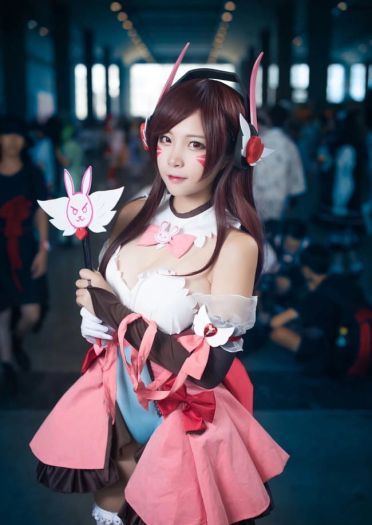 守望先锋 魔法少女D.VA 南宁climax场照