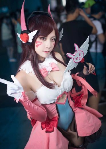 守望先锋 魔法少女D.VA 南宁climax场照