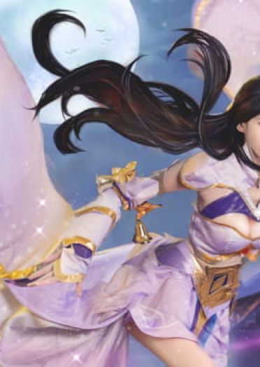 王者荣耀 露娜·紫霞仙子 我的意中人是个盖世英雄 COS