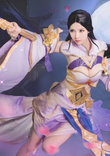 王者荣耀 露娜·紫霞仙子 我的意中人是个盖世英雄 COS