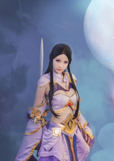 王者荣耀 露娜·紫霞仙子 我的意中人是个盖世英雄 COS