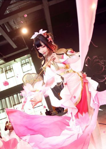 王者荣耀 甄姬 游园惊梦皮肤